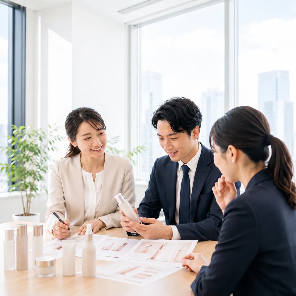 敏感肌市場レポートの検討イメージ