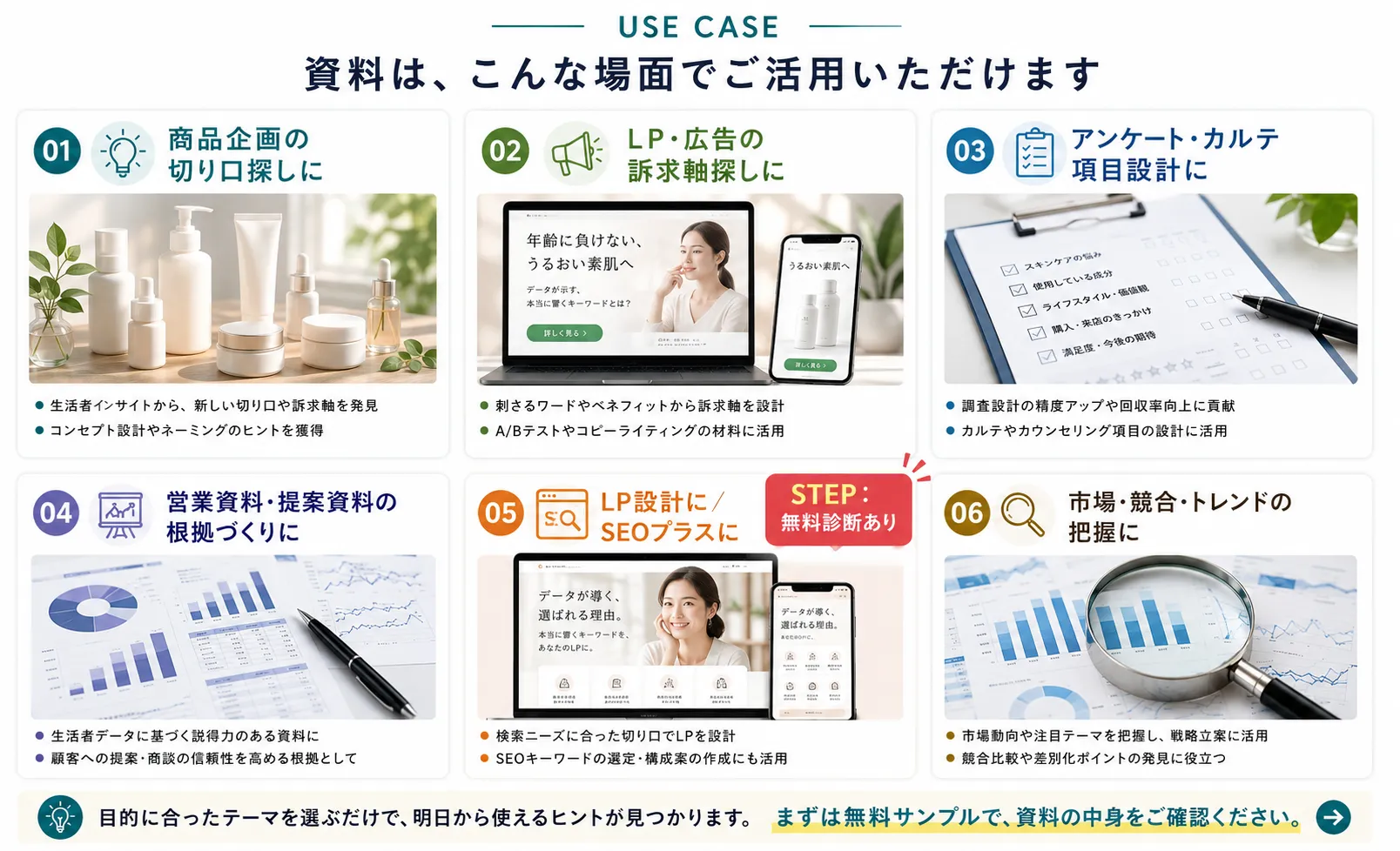資料の活用イメージ