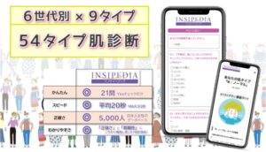 【簡単・早い・正確・わかりやすい】インサイぺディア WEB 肌タイプ診断【ビッグデータ × 統計エビデンス】